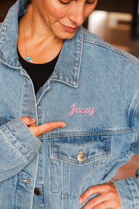 Jean Jane Jacket - WITH Customization